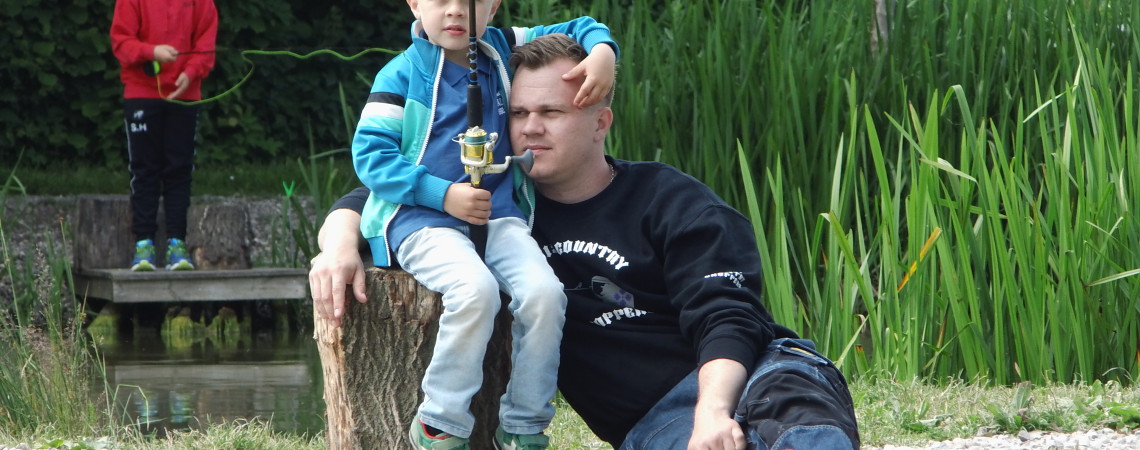 Guidet børne fisketur 2015